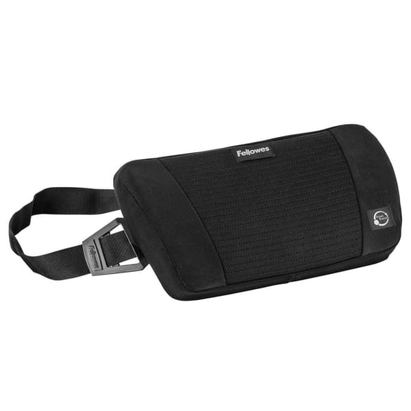 Ryggstöd FELLOWES PlushTouch svart