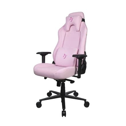 AROZZI herní židle VERNAZZA Supersoft Fabric Pink/ látkový povrch/ růžová
