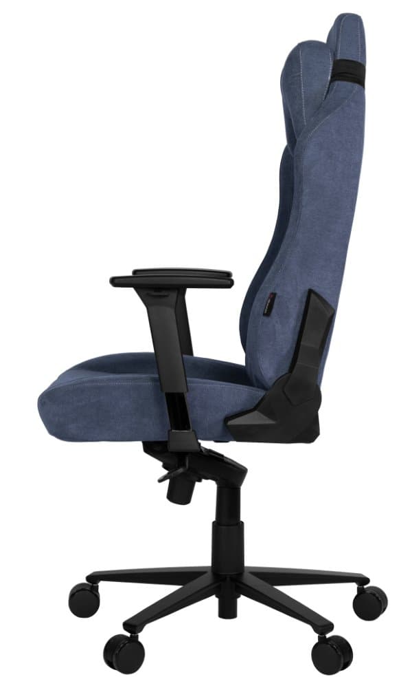 AROZZI herní židle VERNAZZA Soft Fabric Blue/ povrch Elastron/ modrá