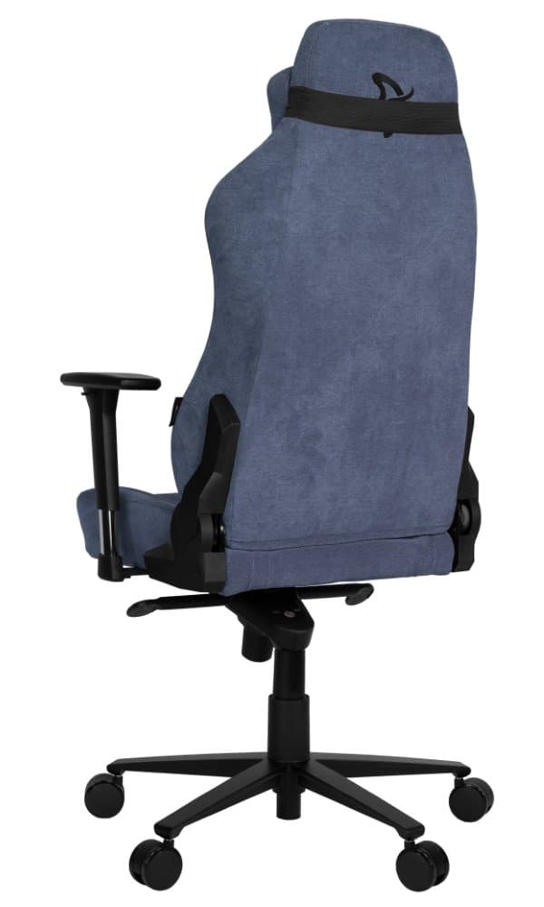 AROZZI herní židle VERNAZZA Soft Fabric Blue/ povrch Elastron/ modrá