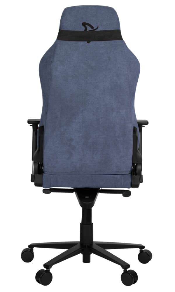 AROZZI herní židle VERNAZZA Soft Fabric Blue/ povrch Elastron/ modrá