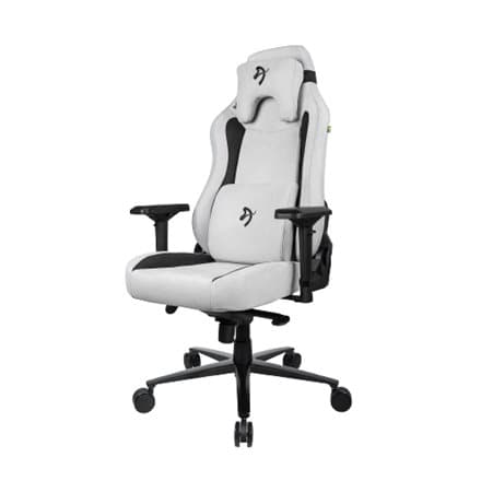 AROZZI herní židle VERNAZZA Supersoft Fabric Light Grey/ světle šedá