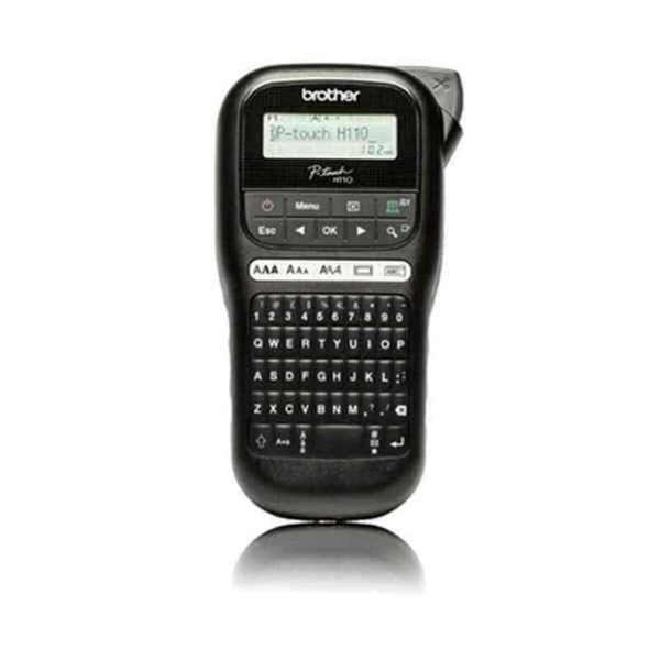 Elektrisk Etikettskrivare Bärbar Brother PT-H110 12 mm Svart