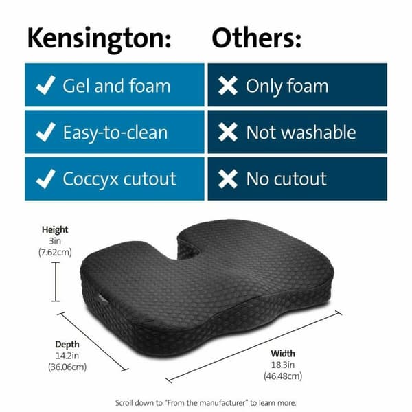 Jalkatuki Kensington K55807WW Musta
