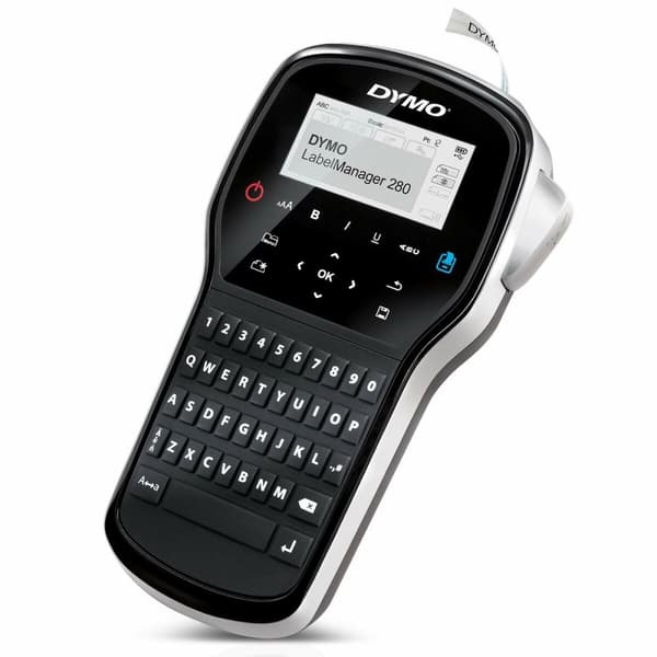 Kannettava elektroninen tarrakone Dymo LabelManager™ 280 QWERTY Kitcase (1 osaa)
