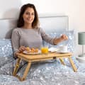 Miniatyrbillede 2 af 11: Sammenfoldeligt støttebord i bambus Lapwood InnovaGoods