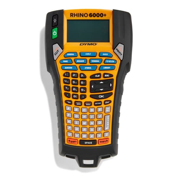 Manuell merkemaskin Dymo Rhino™ 6000+ Gult