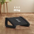 Pikkukuva 3 / 9: Jalkatuki, 44P x 32,5L x 19K cm, Musta