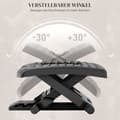 Miniatyrbillede 5 af 9: Fodskammel, 46x35x11/13,5/17 cm, Sort