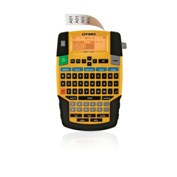 Manuaalinen etikettitulostin Dymo 4200 musta, Keltainen