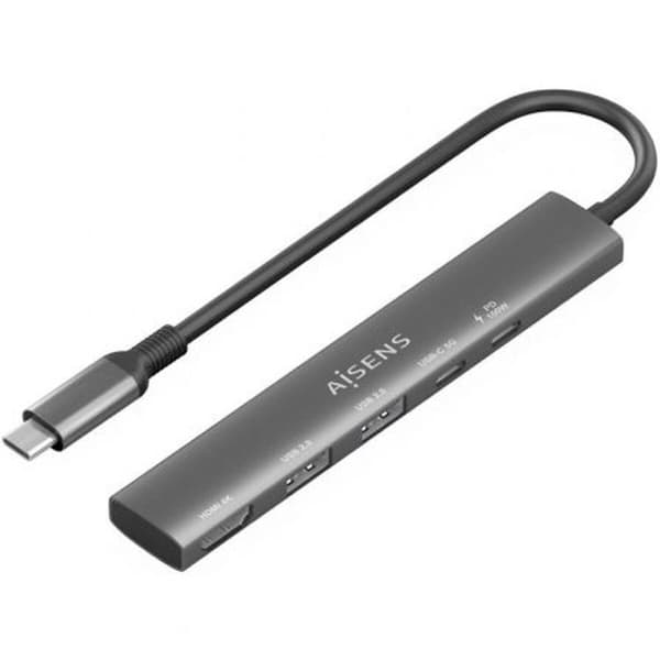 USB-HUB Aisens ASUC-5P022-GR