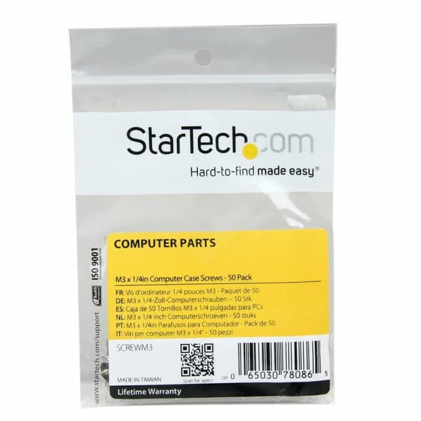 Skruesæt Startech SCREWM3