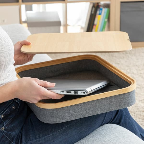BRUGT Bærbar bærbar pc med opbevaringsbakke Larage InnovaGoods (Refurbished A)