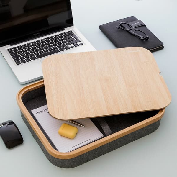 BRUGT Bærbar bærbar pc med opbevaringsbakke Larage InnovaGoods (Refurbished A)