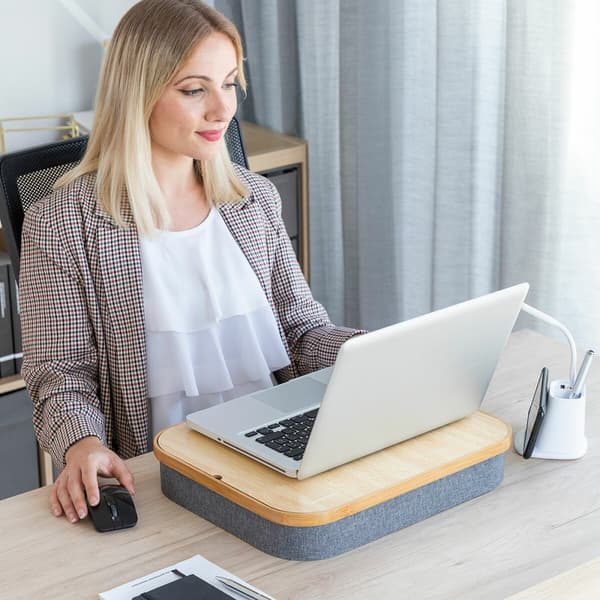 BRUGT Bærbar bærbar pc med opbevaringsbakke Larage InnovaGoods (Refurbished A)