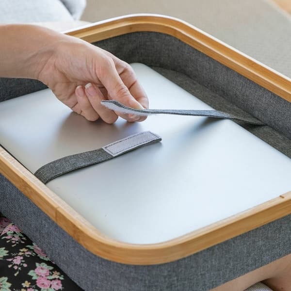 BRUGT Bærbar bærbar pc med opbevaringsbakke Larage InnovaGoods (Refurbished A)