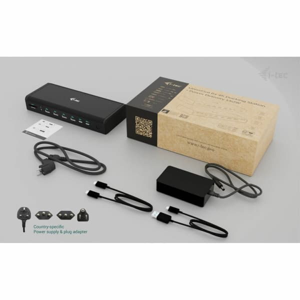 Latausasema i-Tec CA6MONITORDOCKPD