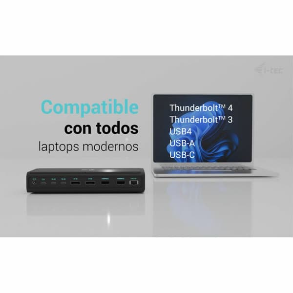 Latausasema i-Tec CA6MONITORDOCKPD