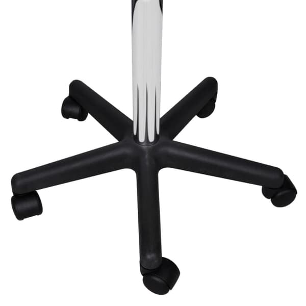 vidaXL Kontorspall vit