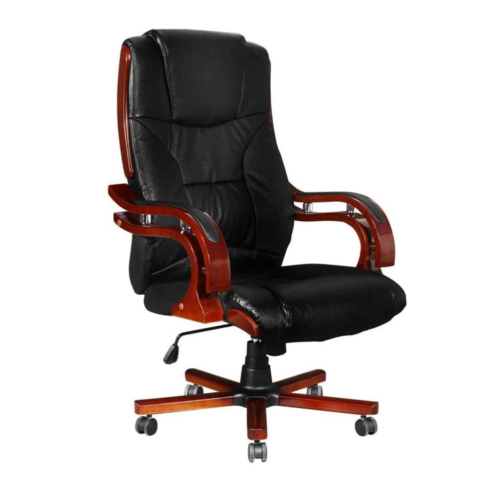 vidaXL Kontorsstol S280 svart