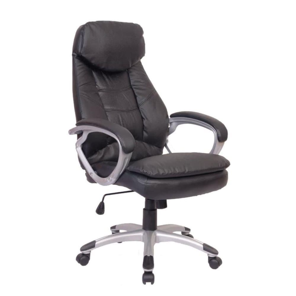 vidaXL Kontorsstol R118 svart