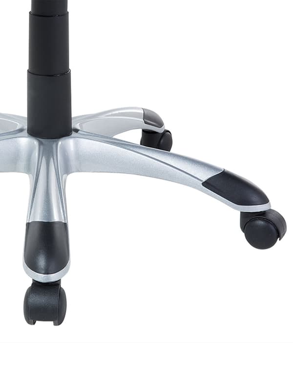 Työtuoli keltainen 67 x 109-119 x 67 cm polyesteri kallistettava pyörivä ergonominen