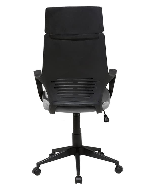 Työtuoli sinivihreä musta kangasverhoilu korkeussäädettävä pyörillä ergonominen moderni