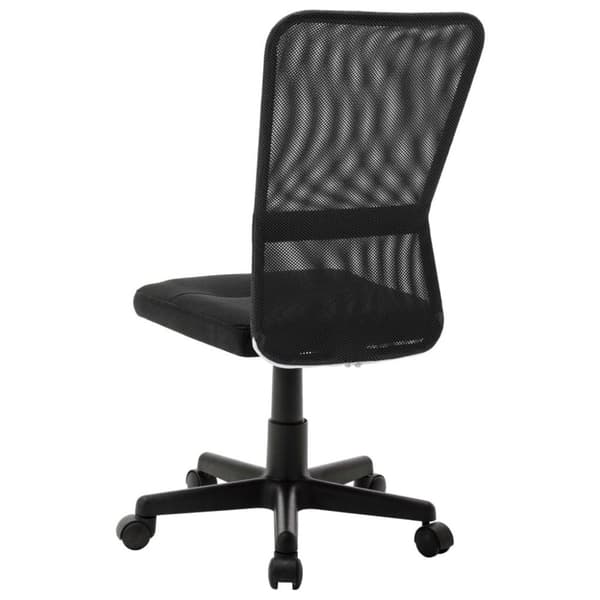 vidaXL Kontorsstol svart 44x52x100 cm nättyg