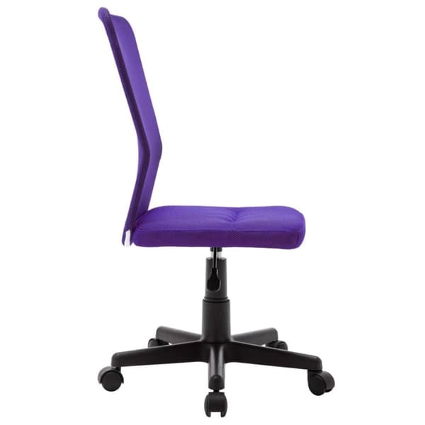 vidaXL kontorstol 44x52x100 cm meshstof lilla