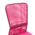 Miniatyrbild 5 av 8: vidaXL Kontorsstol rosa 44x52x100 cm nättyg