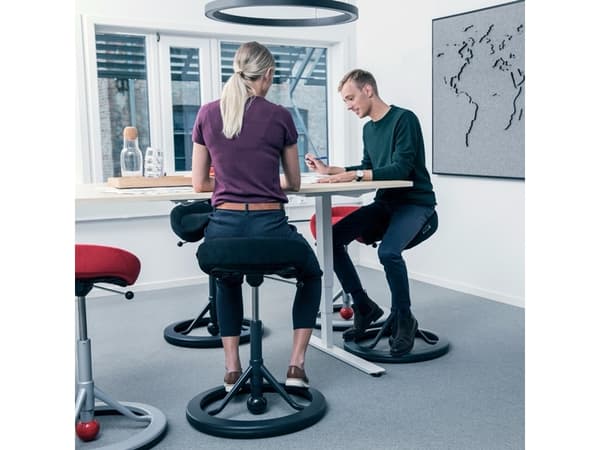 BackApp Smart Alcantara, antracit med sort understel
