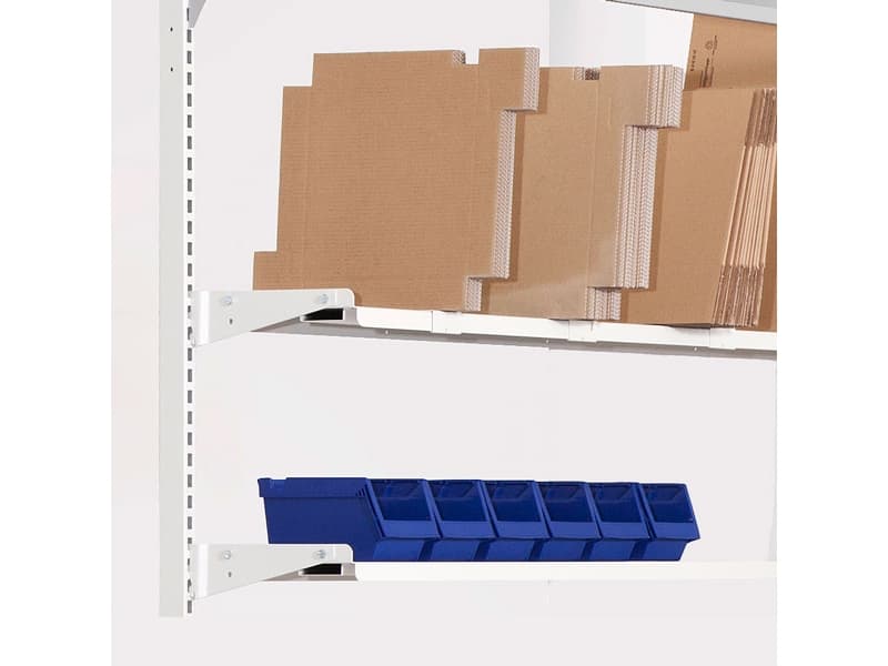 Hylla med fäste c/c 900 D210 mm