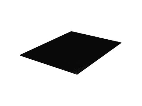 Ruudullinen kumimatto 875x613 mm
