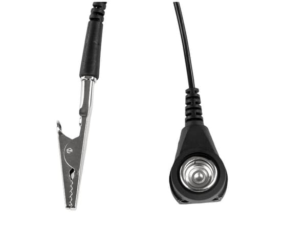 Spiralkabel ESD med 7/10 mm knap