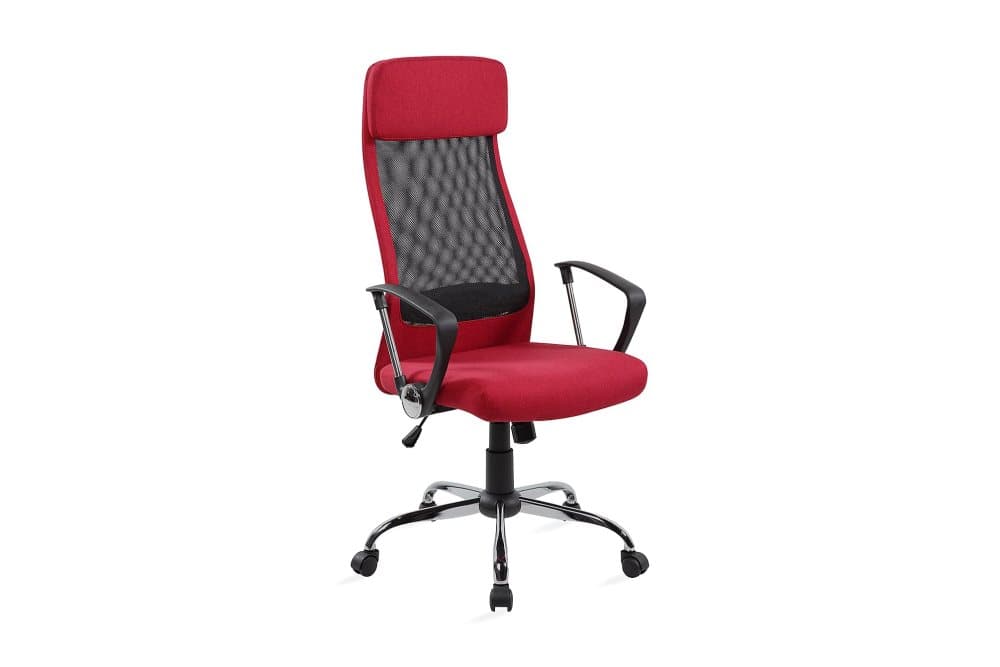 Kontorstol Darla 62x63xh116-126 cm Röd