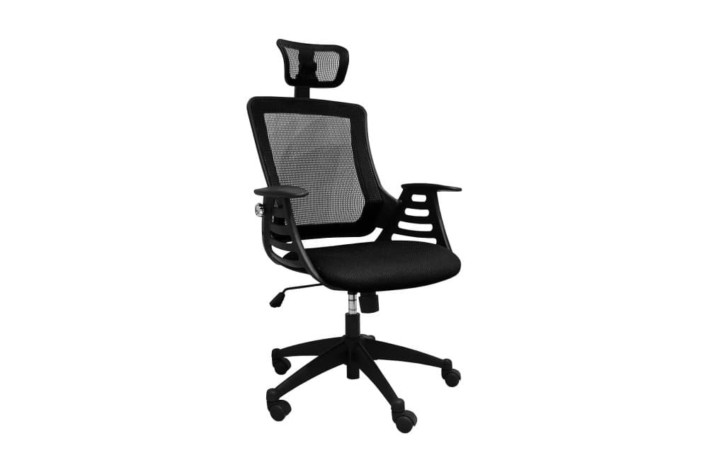 Kontorstol Merano Nackstöd 645x49x96-103 Svart