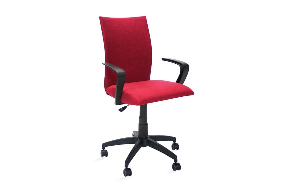 Kontorstol Claudia 59x57xh87-965 cm Röd