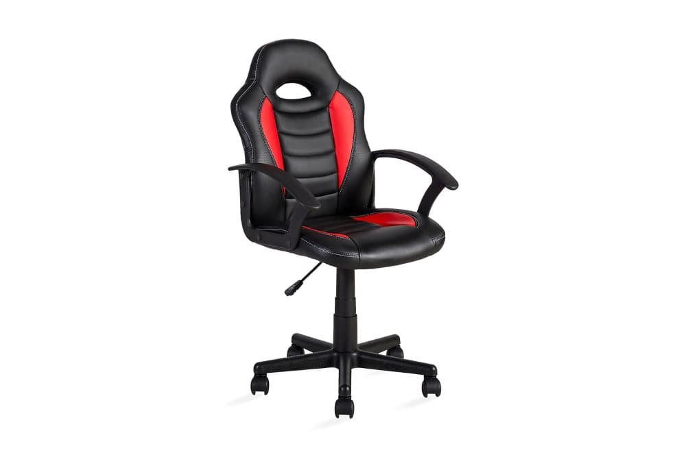 Kontorstol Formula-1 55x56xh885-995 Svart/Röd