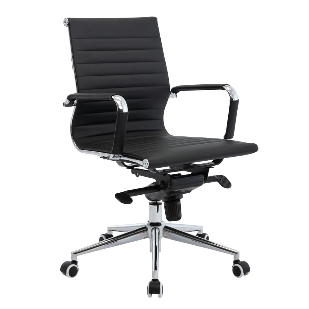 Kontorsstol Valencia Deluxe Svart