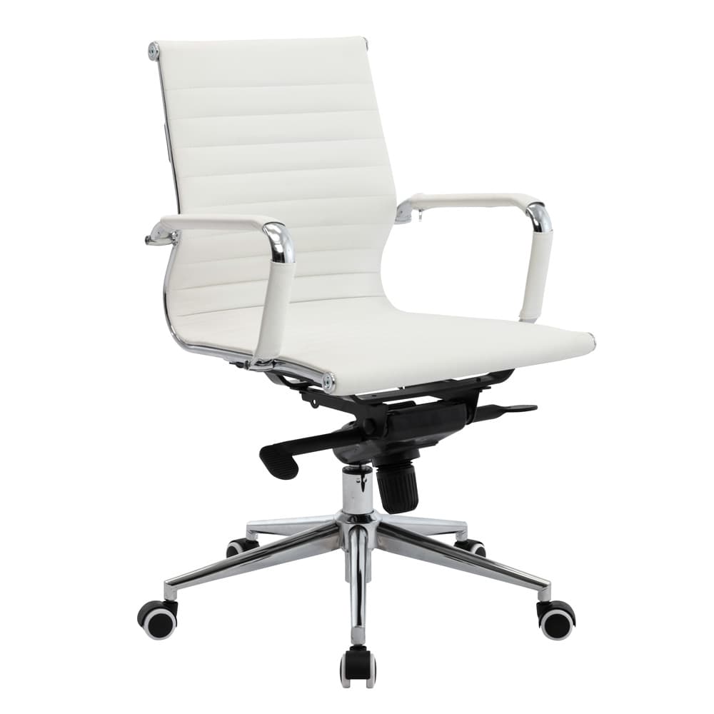 Kontorsstol Valencia Deluxe Vit