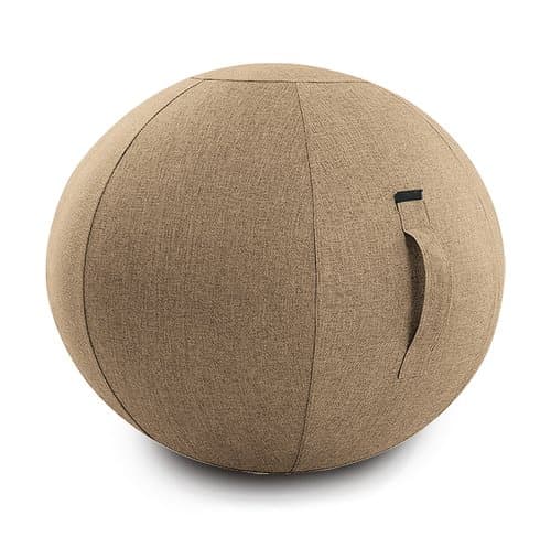 LINEN sittboll, miljövänlig, Beige, 65 cm