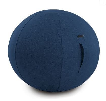 LINEN sittboll, miljövänlig, Dark Blue, 75 cm