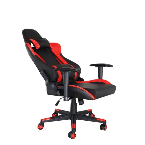 Gaming stol Power - Sort / rød