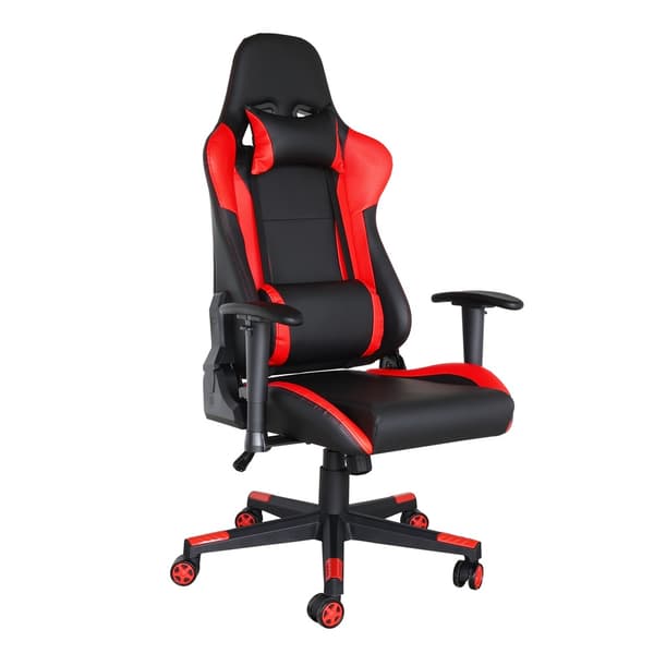 Gaming stol Power - Sort / rød