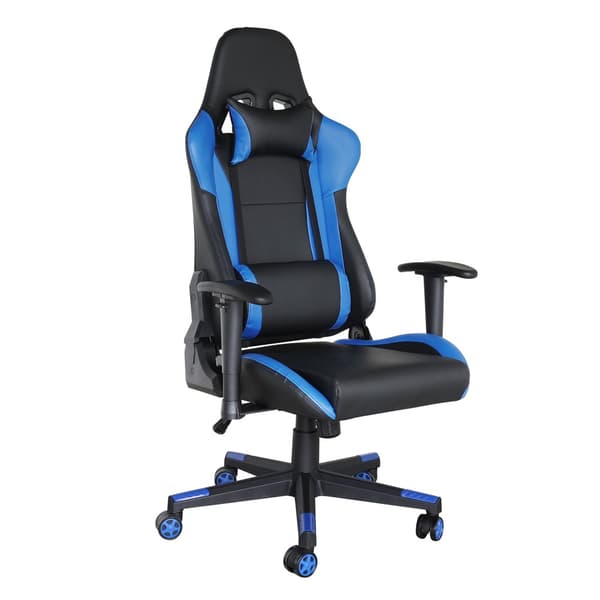 Gaming stol Power - Sort / blå