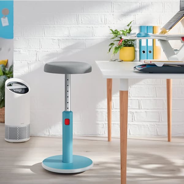Leitz Ergo Cosy Active - Sit/stand rocking stool - ergonomisk - rund - svängtapp - skumgummi, 3D Mesh