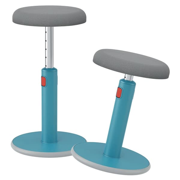 Leitz Ergo Cosy Active - Sit/stand rocking stool - ergonomisk - rund - svängtapp - skumgummi, 3D Mesh