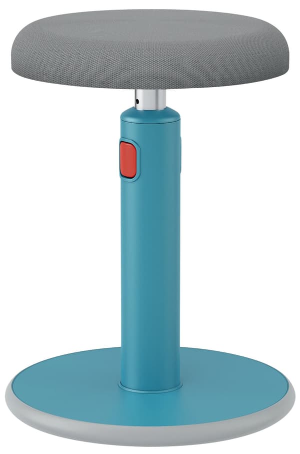 Leitz Ergo Cosy Active - Sit/stand rocking stool - ergonomisk - rund - svängtapp - skumgummi, 3D Mesh