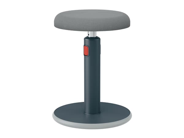 Leitz Ergo Cosy Active - Sit/stand rocking stool - ergonomisk - rund - roterende - skumplast, 3D Mesh