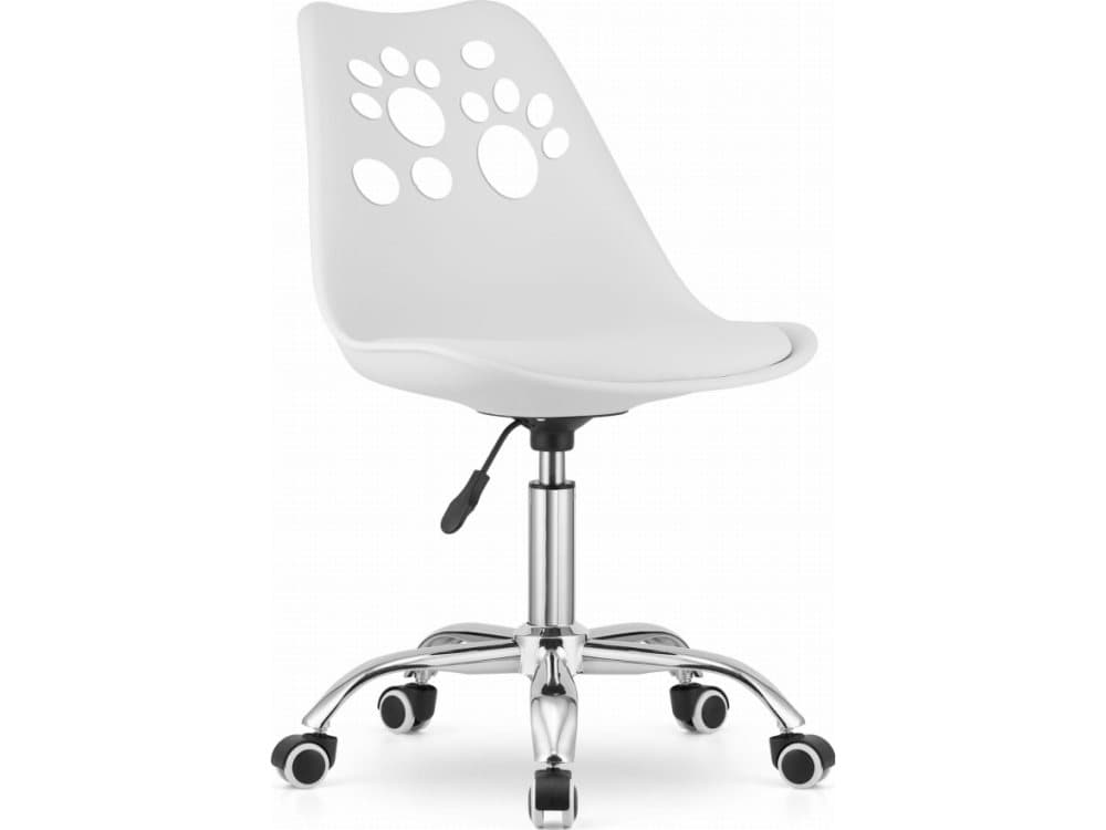 Leobert Print White office chair